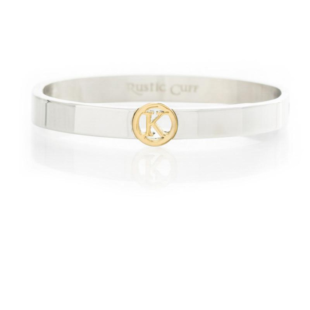 “K” Rustic Cuff